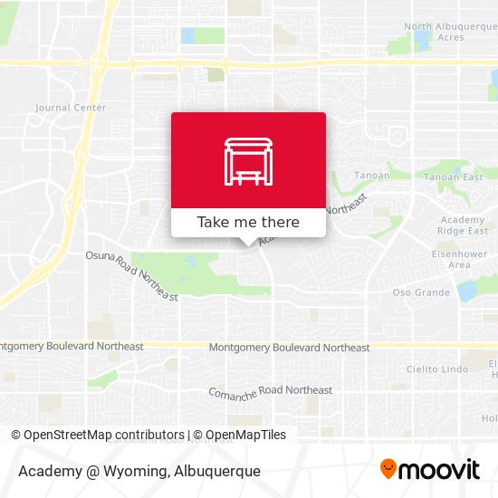 Academy @ Wyoming map