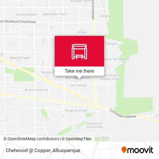Chelwood @ Copper map
