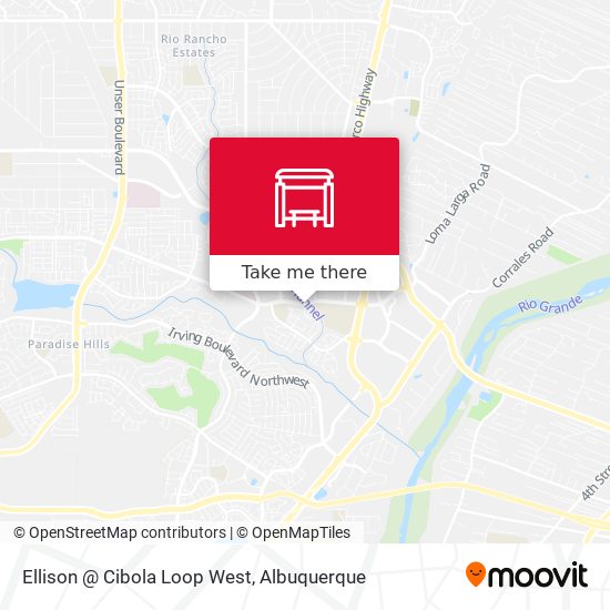 Ellison @ Cibola Loop West map