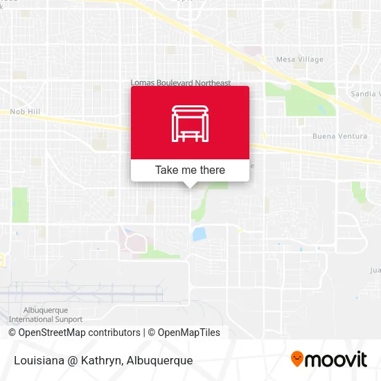 Louisiana @ Kathryn map