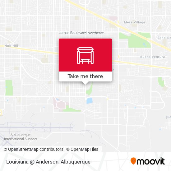 Louisiana @ Anderson map