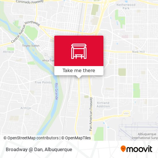 Broadway @ Dan map