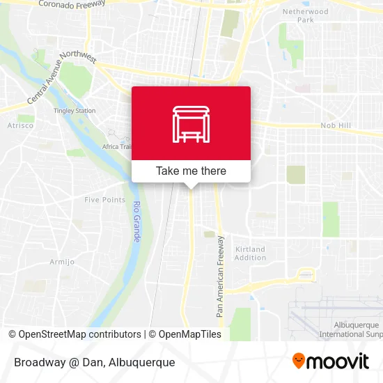 Mapa de Broadway @ Dan
