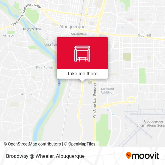 Mapa de Broadway @ Wheeler