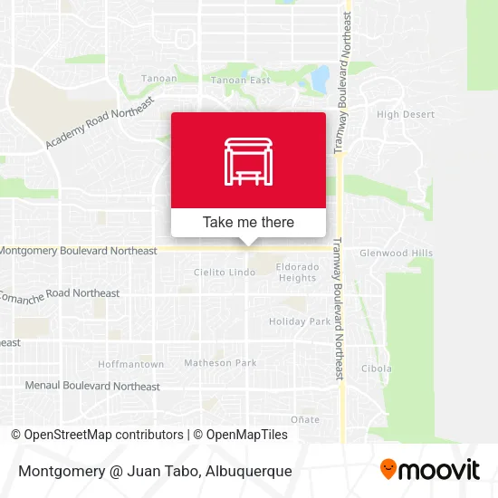 Mapa de Montgomery @ Juan Tabo