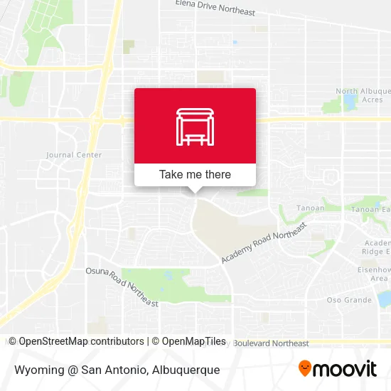 Wyoming @ San Antonio map