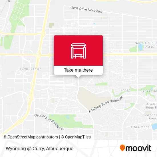 Mapa de Wyoming @ Curry