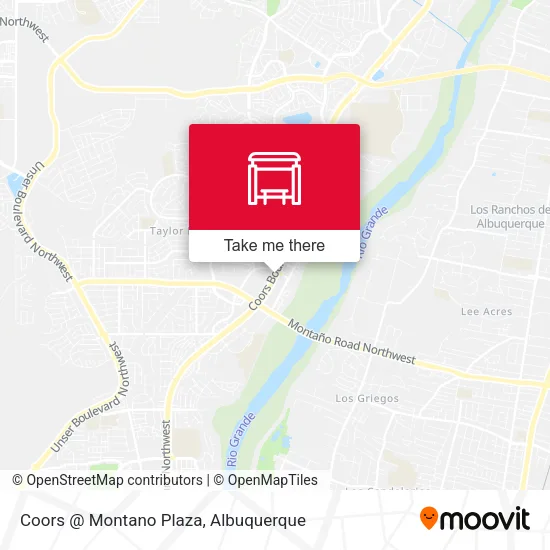 Coors @ Montano Plaza map