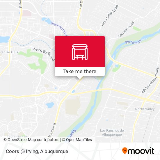 Coors @ Irving map