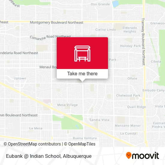 Mapa de Eubank @ Indian School
