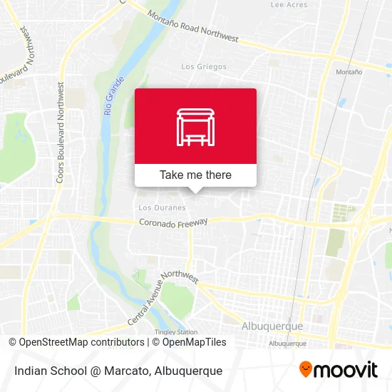 Indian School @ Marcato map