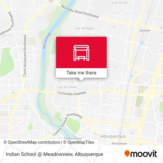 Indian School @ Meadowview map