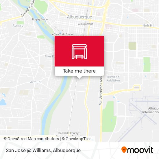San Jose @ Williams map