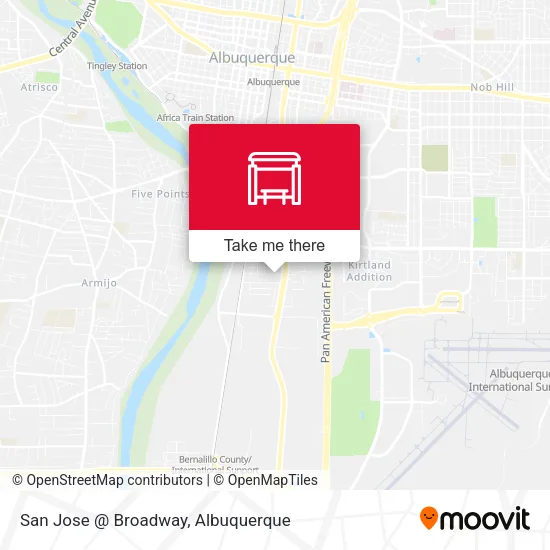 Mapa de San Jose @ Broadway