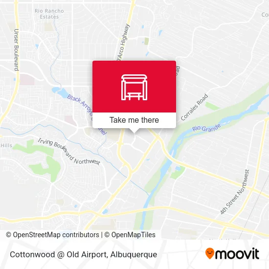 Mapa de Cottonwood @ Old Airport