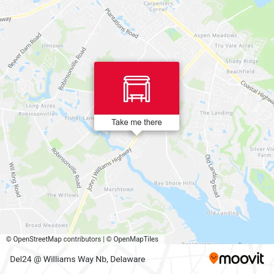 Mapa de Del24 @ Williams Way Nb