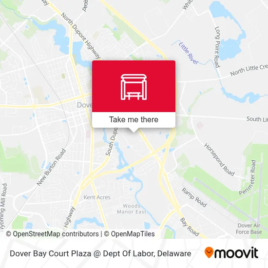 Dover Bay Court Plaza @ Dept Of Labor map
