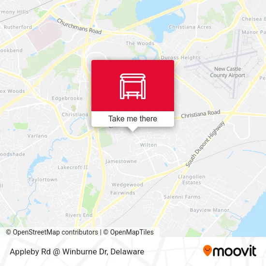 Mapa de Appleby Rd @ Winburne Dr