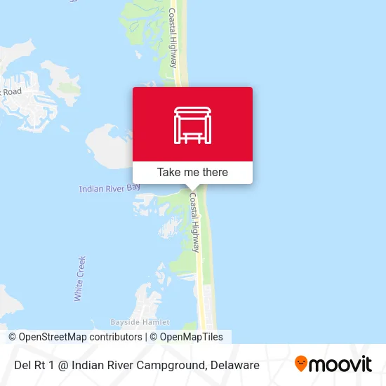 Mapa de Del Rt 1 @ Indian River Campground