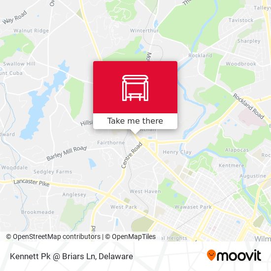 Kennett Pk @ Briars Ln map
