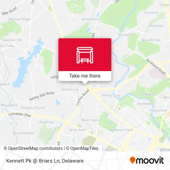 Mapa de Kennett Pk @ Briars Ln