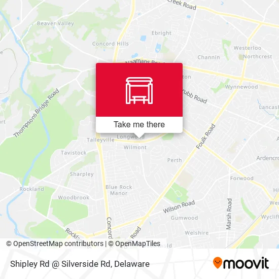 Mapa de Shipley Rd @ Silverside Rd