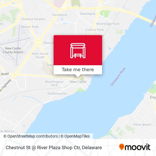 Chestnut St @ River Plaza Shop Ctr map