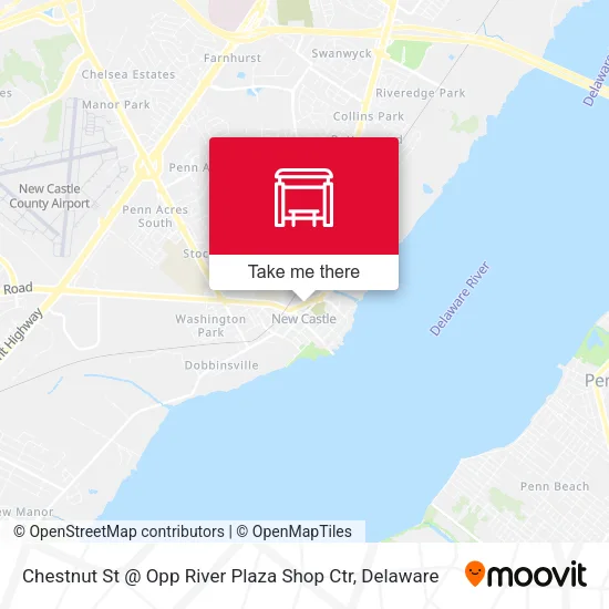 Chestnut St @ Opp River Plaza Shop Ctr map