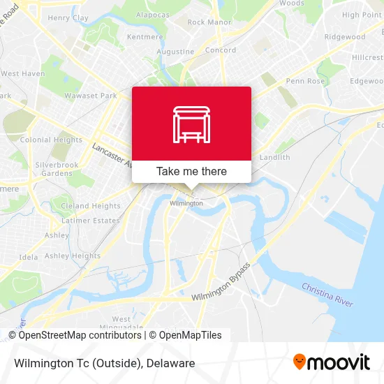 Wilmington Tc (Outside) map