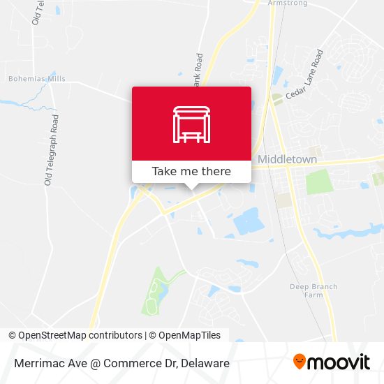 Merrimac Ave @ Commerce Dr map