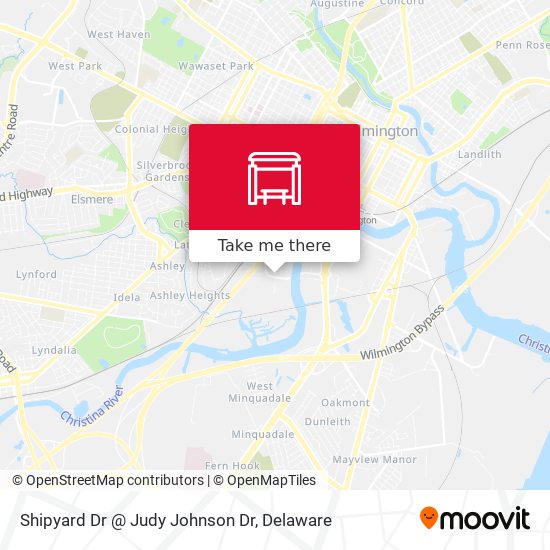Mapa de Shipyard Dr @ Judy Johnson Dr