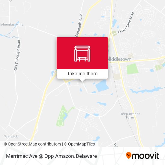 Merrimac Ave @ Opp Amazon map