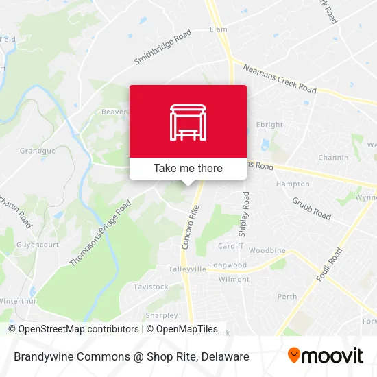 Brandywine Commons @ Shop Rite map