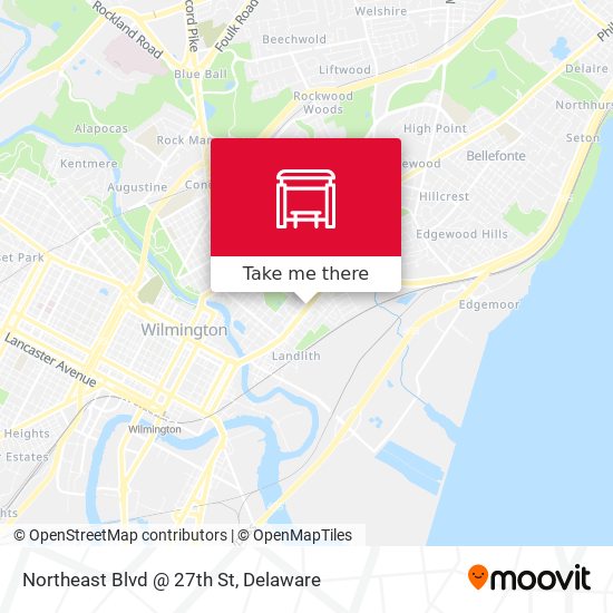 Northeast Blvd @ 27th St map