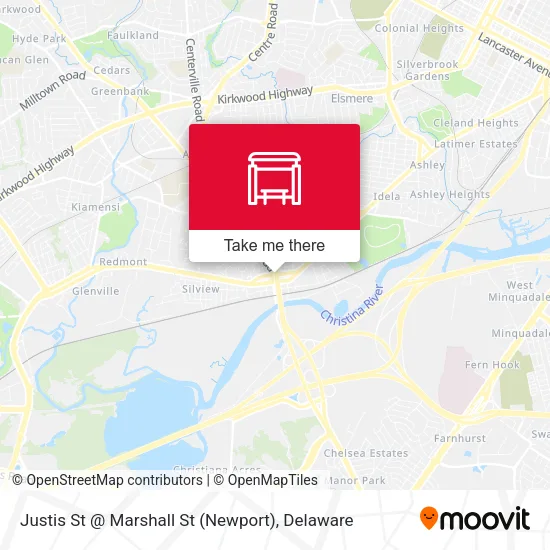 Mapa de Justis St @ Marshall St (Newport)