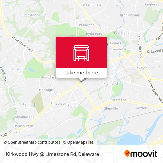 Mapa de Kirkwood Hwy @ Limestone Rd