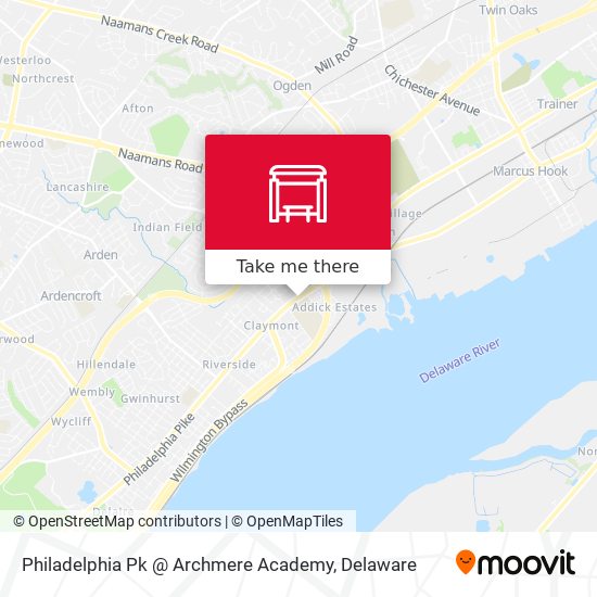 Philadelphia Pk @ Archmere Academy map