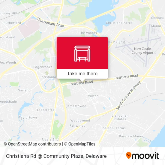 Mapa de Christiana Rd @ Community Plaza