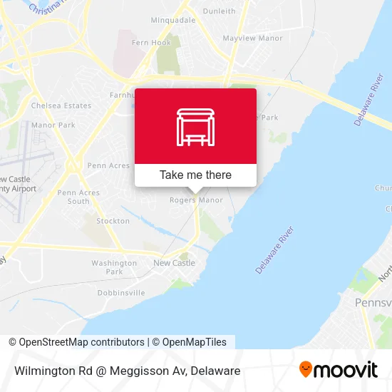 Mapa de Wilmington Rd @ Meggisson Av