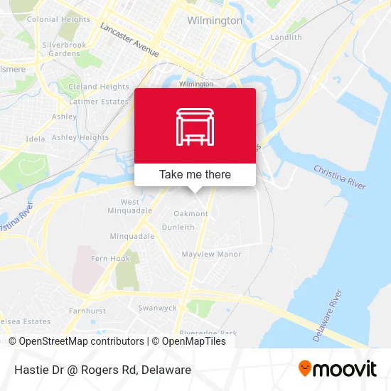 Mapa de Hastie Dr @ Rogers Rd