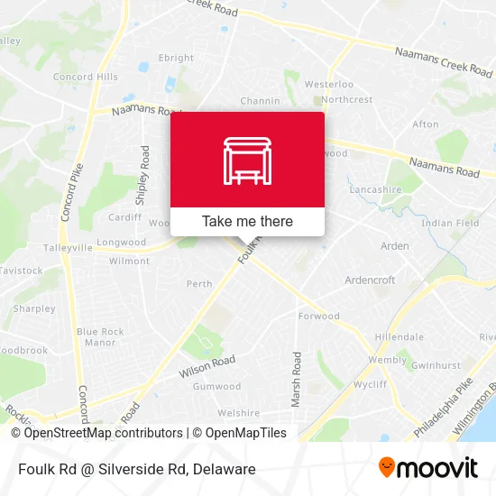 Mapa de Foulk Rd @ Silverside Rd