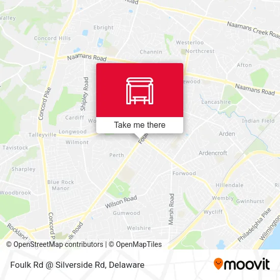 Mapa de Foulk Rd @ Silverside Rd