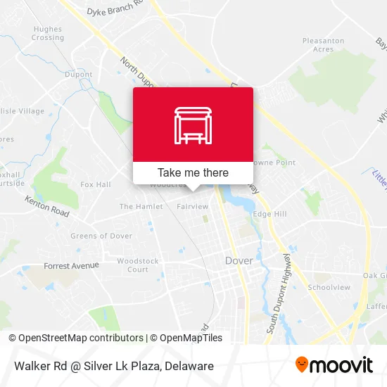 Mapa de Walker Rd @ Silver Lk Plaza