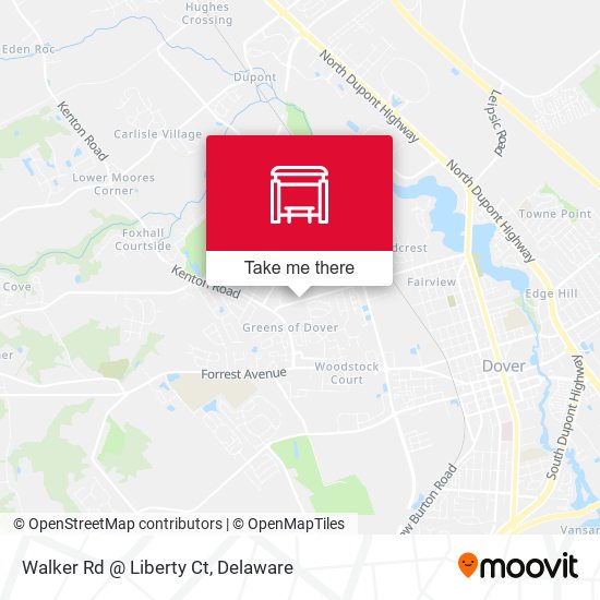 Mapa de Walker Rd @ Liberty Ct