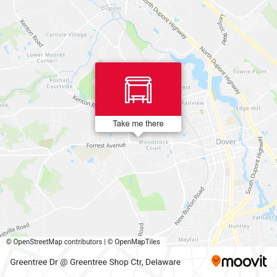 Mapa de Greentree Dr @ Greentree Shop Ctr