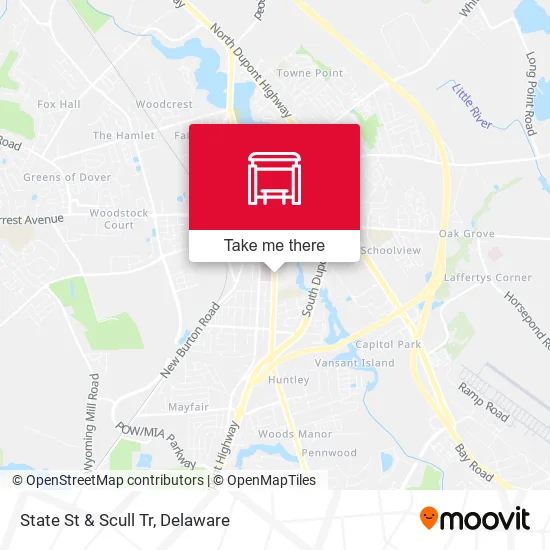 Mapa de State St & Scull Tr
