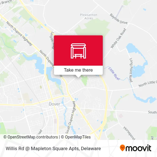 Willis Rd @ Mapleton Square Apts map