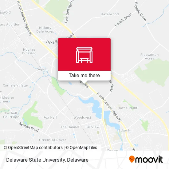 Delaware State University map
