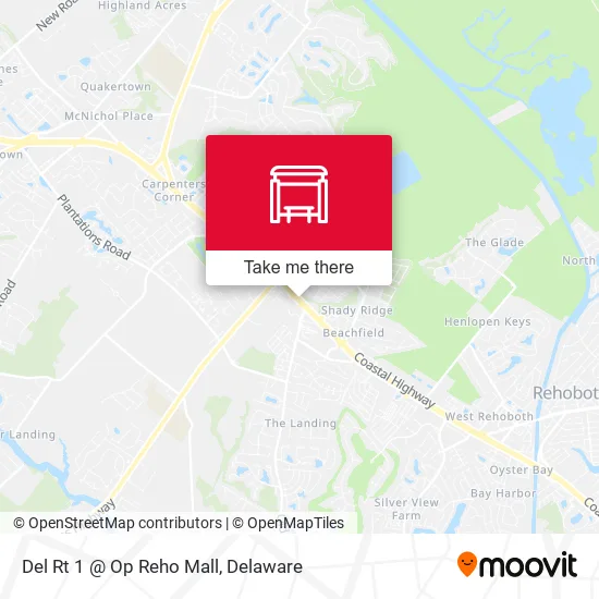 Mapa de Del Rt 1 @ Op Reho Mall