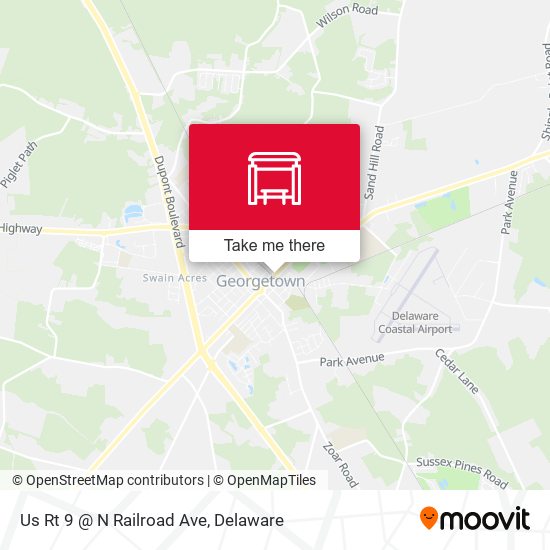 Us Rt 9 @ N Railroad Ave map